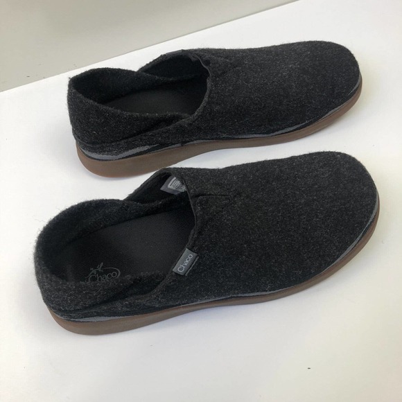 Chaco Revel Slip On Sneaker Black Comfort Casual Loafer Men's Size 10 - Picture 8 of 11